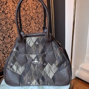 Vivienne Westwood Brown and Gray Women's Bag
